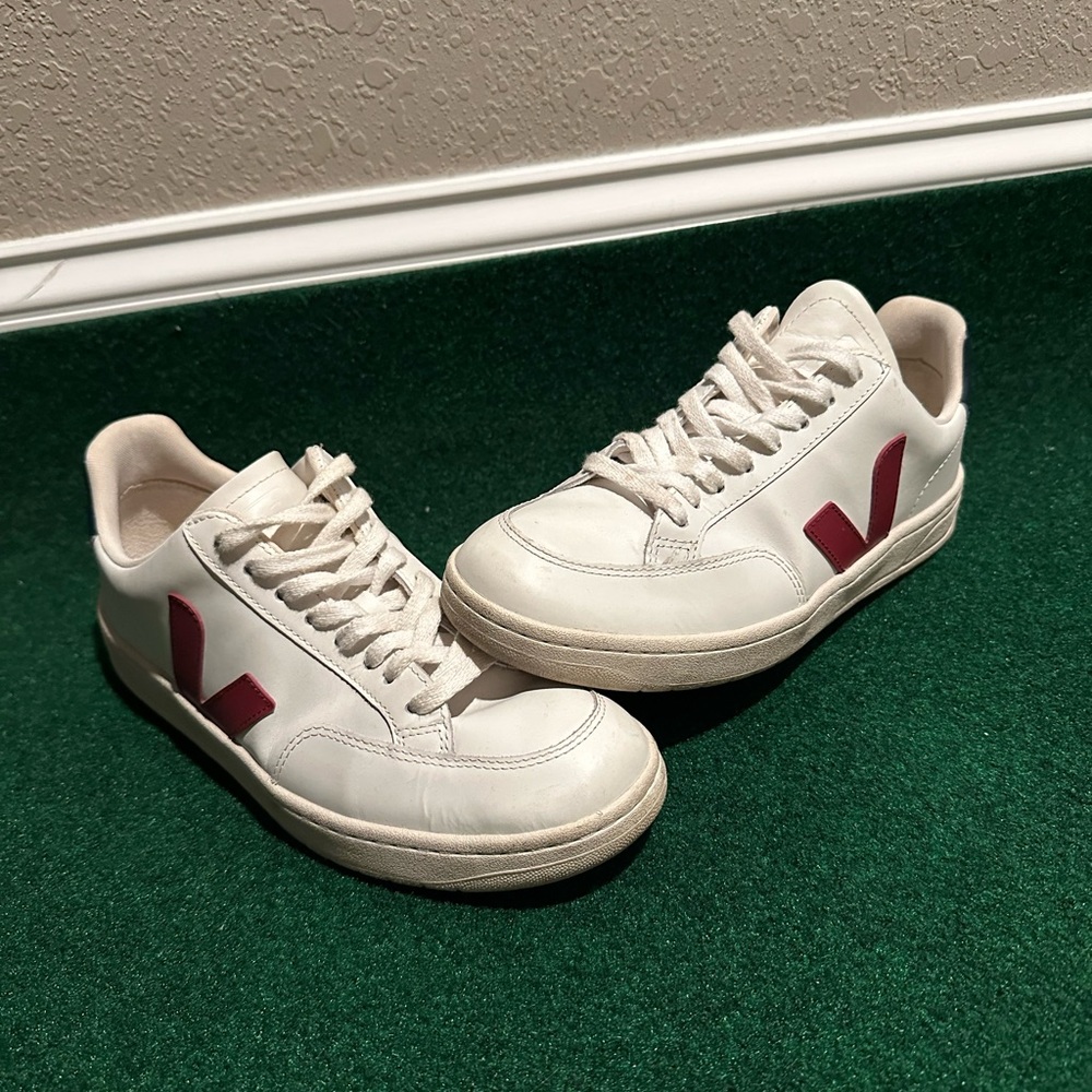 Men’s Veja V-12 Marsala Nautico Sneakers
